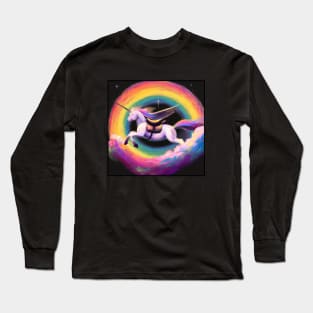 THE Rainbow Unicorn Long Sleeve T-Shirt